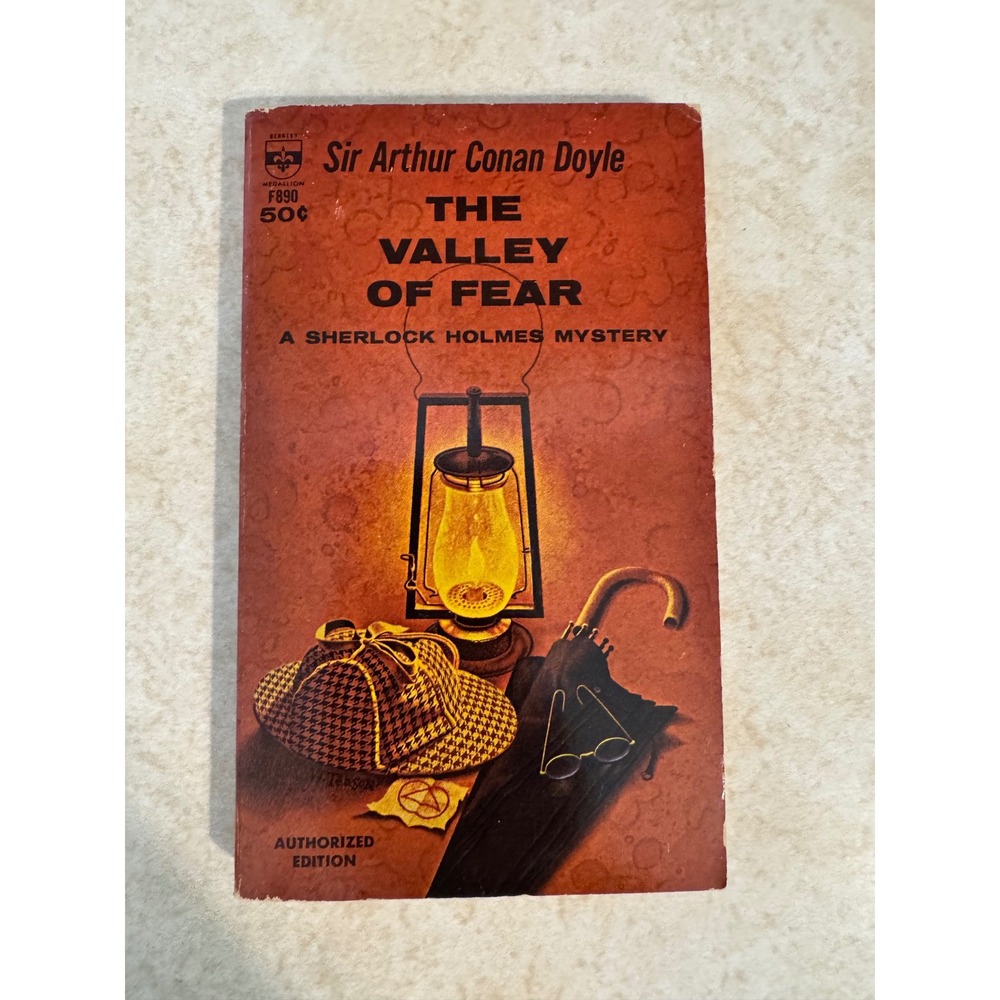 The Valley of Fear Sherlock Holmes Sir Arthur Conan Doyle Berkley Medallion 1969